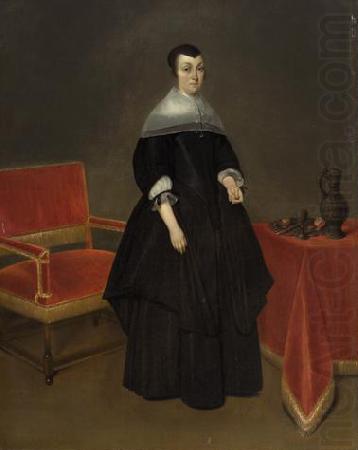 Gerard ter Borch the Younger Hermana von der Cruysse (1615-1705) china oil painting image
